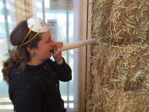 Talking Through Straw Bale Walls 
