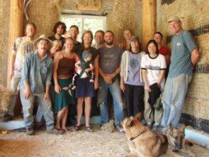 California Straw Bale Workshop Group Photo