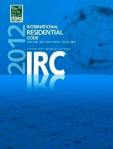 straw bale building code IRC
