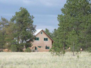 Colorado straw bale home for sale
