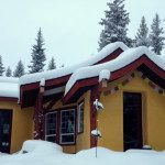 Snowed Inn straw bale house