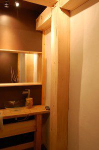 straw bale house interior wall