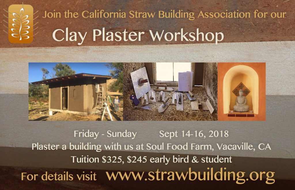 CASBA Clay Plaster Workshop