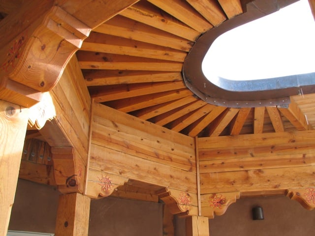 Straw Bale House in New Mexico
