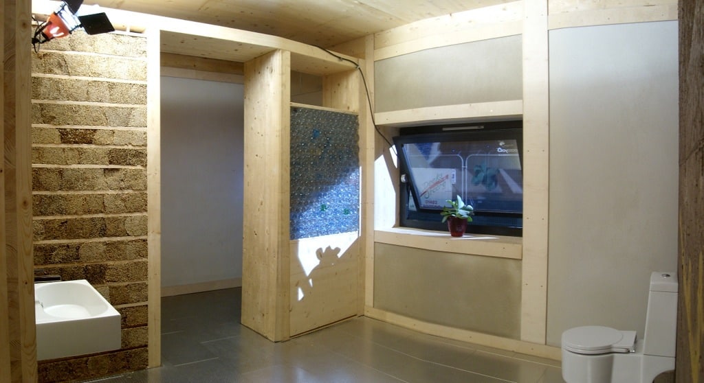 ModCell straw bale house
