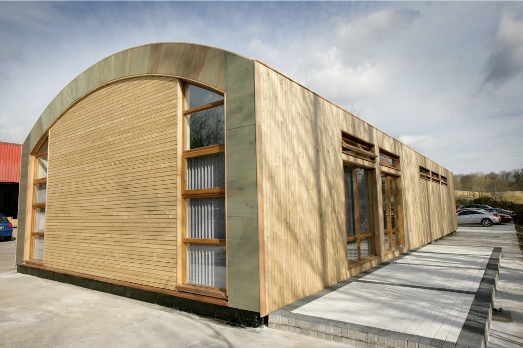 ModCell straw bale house